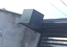 [3002] CAIXA DE PROTEÇÃO GALVANIZADA P/ MOTOR PORTA DE ENROLAR